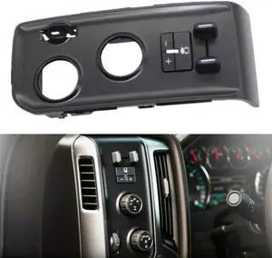 Acaigel Brake Control Switch Trim Plate Part 84109447 For 2014-2020 GM Silverado SIerra