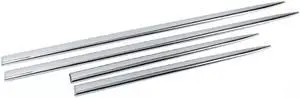 Paiying Chrome Side Skirt Door Side Line Sill Garnish Body Molding Trim Cover 4Pcs for  Ship?from?USA