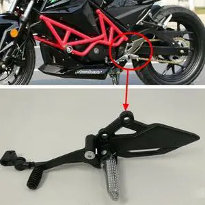 Paiying Pair Motorcycle Shift Lever Frontset Foot Peg Bracket Footrest Pedal Shifter Aluminum