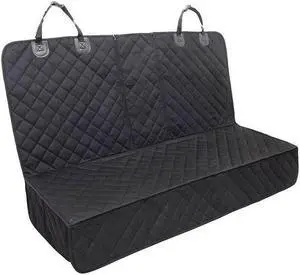 Acaigel 1x Car Rear Seat Cover Pad Interior Pet Dog Cat Mat Fit Split & Solid Back Bench