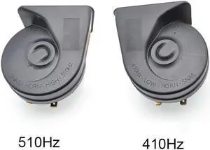 Paiying 12V Dual 410/510Hz Snail Horn 110-125DB Car Motorcycle Truck Waterproof US Stock Paiying 12V Dual 410/510Hz Snail Horn 110-125DB Car Motorcycle Truck Waterproof US Stock