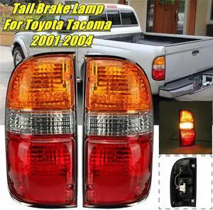 Acaigel Driver + Passenger Side Rear Tail Light Brake Lamp For Toyota Tacoma 2001-2004