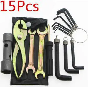 Acaigel 15Pcs Motorcycle Nos TOOL KIT For HONDA CT70 CT90 C200 CA95 CM91 C110 Z50 CF70 CT110