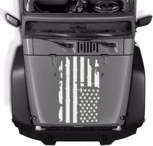 Yingshan Universal Large Size 51cmx90cm Car Truck Boay Hood White USA Flag Decal Sticker Yingshan Universal Large Size 51cmx90cm Car Truck Boay Hood White USA Flag Decal Sticker