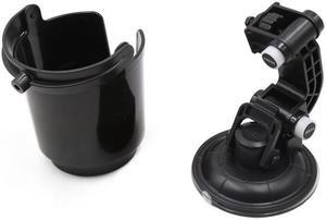 Acaigel Plastic Black Cup Holder Adjustable Car Window Suction Cup Mount Drink Holder