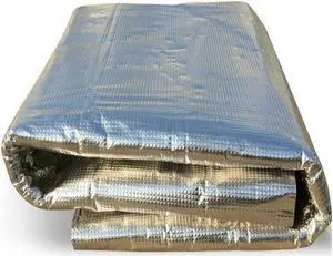 Acaigel 55''x39" Aluminum & Foam Auto Fire Wall Mat Soundproof Noise Insulation Deadener