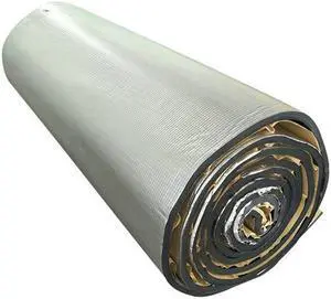 Paiying 55''x39" Aluminum & Foam Auto Fire Wall Mat Soundproof Noise Insulation Deadener