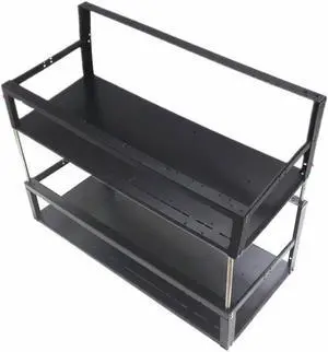 Acaigel Double Deck 12 GPU Open Air Frame Rack Case For ETH BTC Mining Rig Computer USA
