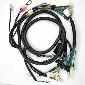 Acaigel Complete Wire Harness For GY6 TaoTao 139QMB Chinese Moped Scooter 50cc 4-Stroke