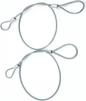 2X Emergency Hood Release Cable Kit For Corvette C4 1984-1996 RP604802