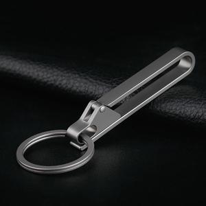 1pc EDC Titanium Alloy Quick Buckle Detach Belt Wais chain Car keychain