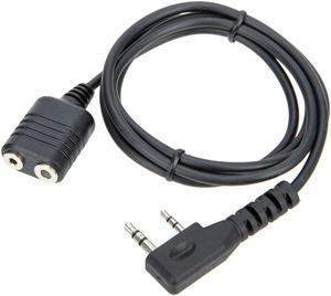 K-type Microphone Extension Cord For BaoFeng UV-5R For Kenwood Walkie Talkie