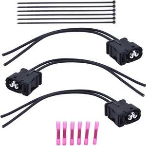 FYUU 3Pcs Ignition Coil Connector Plug with Wires For Lexus is300 / GS300 / SC300