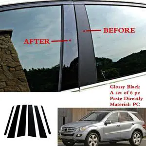 Acaigel Furulu Car Rear Bumper Lip Diffuser Spoiler Chassis Deflector Rear Side Splitters Apron Flaps For Ford For Mustang 2018-2022