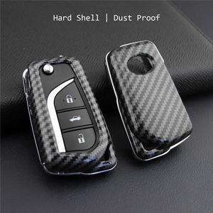 Acaigel ABS Plastic Hard Shel Carbon Fiber Style For 2019-2021 Toyota Corolla Hatchback