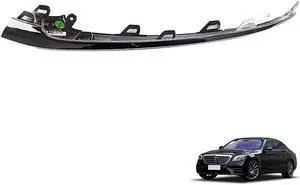 Paiying Front Bumper Driver Side Outer Trim LH #2228857700 For Benz W222 S-Class 2018-20