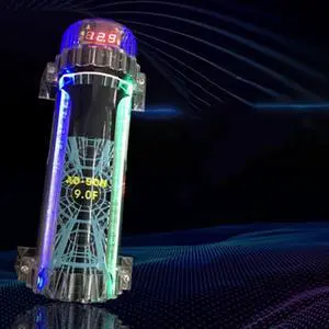 Paiying 9.0 Farad Capacitor Car Audio Digital Voltage Power Subwoofer Modified w/LED USA