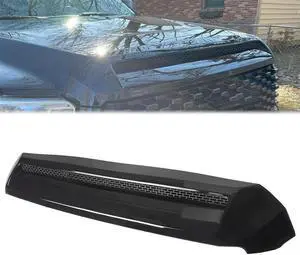 Acaigel 76180-0C030 Paint Bright Black Front Upper Hood Bulge For 14-21 Toyota Tundra