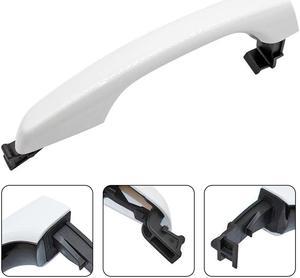 FYUU White Front Right Outside Door Handle For Hyundai Elantra 17-20 82661-F2010