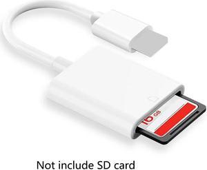 Acaigel SD Card Adapter Camera Reader for iPad iPhone 6 6S 7 8 X Xs 11 12 13 14 Pro Max