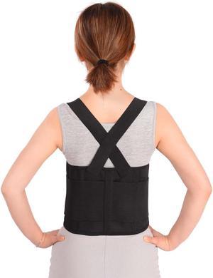 Acaigel Weight Lift Back Support Brace Belt Lumbar Lower Waist Suspender Work Extra Large Size