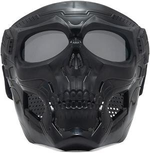 Acaigel Skull Mask Halloween Full Face Protective Helmet With Goggles