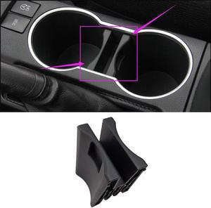 Acaigel Center Console Cup Holder Insert Divider Set For Toyota Corolla 2014-2018