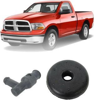 FYUU PCV Valve + Grommet Kit For Dodge Ram Dakota Jeep Grand Cherokee 5.2L 5.9L