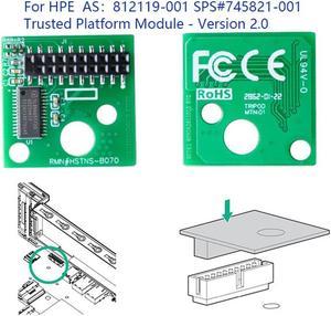 Trusted PlatForm Module 2.0 Board TPM Module For HPE 812119-001 745821-001