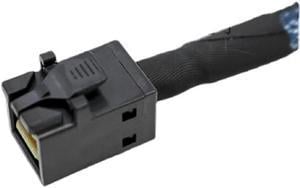 FYUU Internal HD Mini SAS SFF-8643 to 4 SATA Connect to Hard Drive Cable 1M