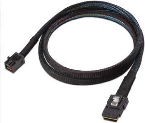 Acaigel 1M Mini SAS HD Adapter Cable SFF-8643 to SFF-8087 36 Pin Server Motherboard