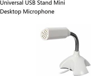 Acaigel Universal USB Stand Mini Desktop Microphone Mic