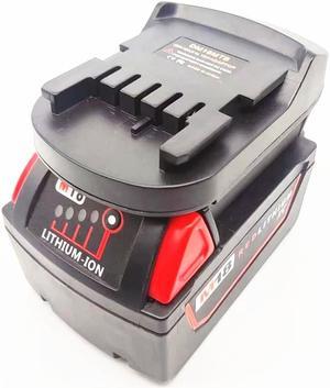 FYUU Adapter Converter for Dewalt Milwaukee 18V/20V Li-ion Battery to for Metabo 18V Lithium Tool