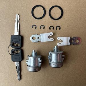 Acaigel Ignition & Door Lock Cylinder With 4 Keys For Ford F150 F250 F350 F450 1997-2007