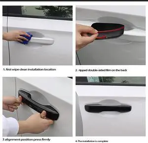 Paiying Glossy Black Door Handle Cover Trim For Honda Civic 11th Gen 2022 2023 Paiying Glossy Black Door Handle Cover Trim For Honda Civic 11th Gen 2022 2023
