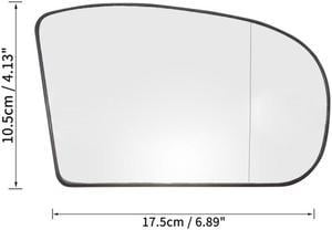 FYUU Mirror Glass Right Side for Mercedes-Benz E500 E320 E350