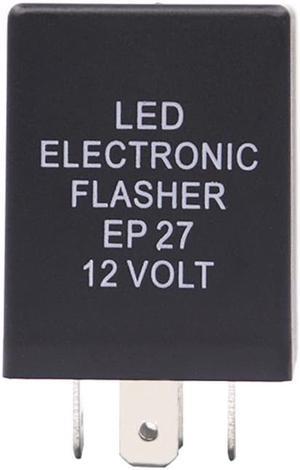 FYUU 5-Pin EP27 LED Flasher Relay Fix Turn Signal Hyper Flash Issue