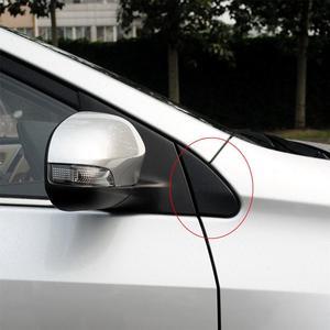 Black RH Passenger Side Mirror Fender Corner Cover Trim For 14-16 Toyota Corolla