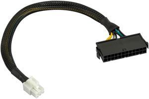 24 Pin to 6 Pin ATX PSU Power Adapter Cable For Dell OptiPlex and More Mainboard