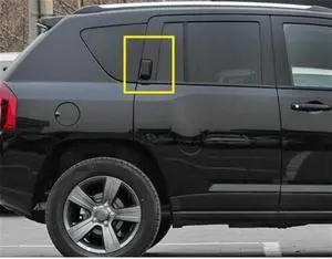 Furulu Door Exterior Handle For 2007-2016 Jeep Compass Right Side Rear