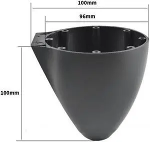 Paiying 1 Sets 3.5 Inch Car Horn Speaker Base Modified Bracket Box Bracket Shell Gasket