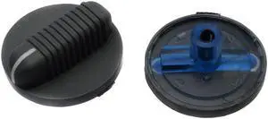 Acaigel 2pcs Climate Control Knobs YF-8831 F87Z18549AB For Chevy Blazer GMC Jimmy Sonoma