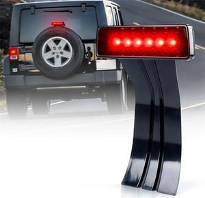 Acaigel High Mount 3rd Stop Light Spare Tire LED Brake Lights For Jeep Wrangler JK 07-18