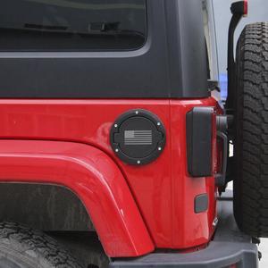 FYUU Gas Tank Cap Filler Fuel Cover For Jeep Wrangler JK 2007-17