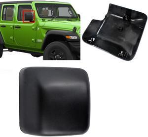 Acaigel Right Passenger Side Mirror Cover Cap Trim For 18-23 Jeep Wrangler JL 68361960AA