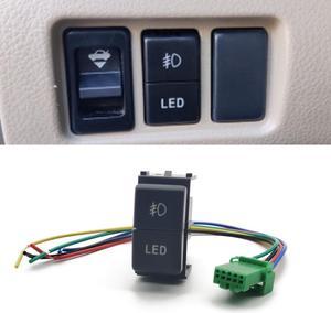 Car Front Fog Light Dual Key Switch For Nissan Patrol Y61 Y62 Titan Xterra 0815
