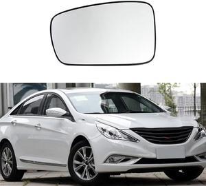 Acaigel Left Side Mirror Glass Heated with Backing For Hyundai Sonata 8th 2011-2014