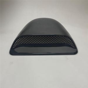 FYUU Glossy Black - ABS Car Air Flow Intake Hood Scoop Vent Cover