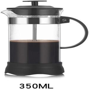 Acaigel 350ml Glass Coffee Tea French Press Heatresistant Stainless Steel Plunger Coffee Pot