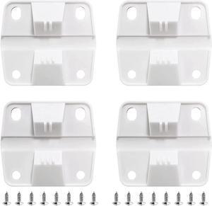 Acaigel 4 Sets Plastic Cooler Hinges & Screws Set Compatible with Coleman Coolers